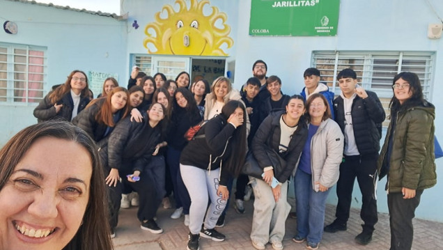 imagen Estudiantes del Magisterio visitaron el centro educativo Jarillitas