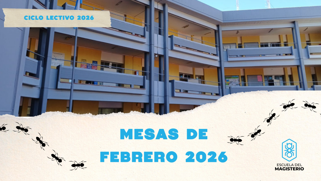 imagen Mesas de exámenes de Febrero 2026