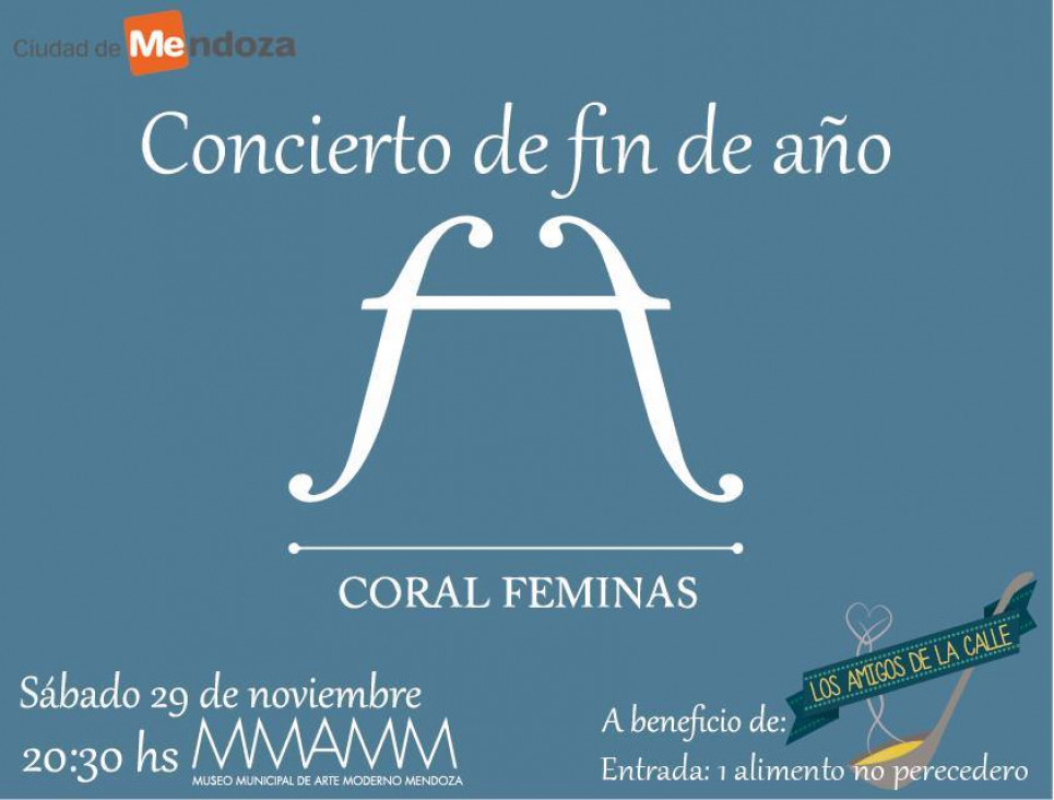 imagen *CORAL FÉMINAS: CONCIERTO DE FIN DE AÑO*