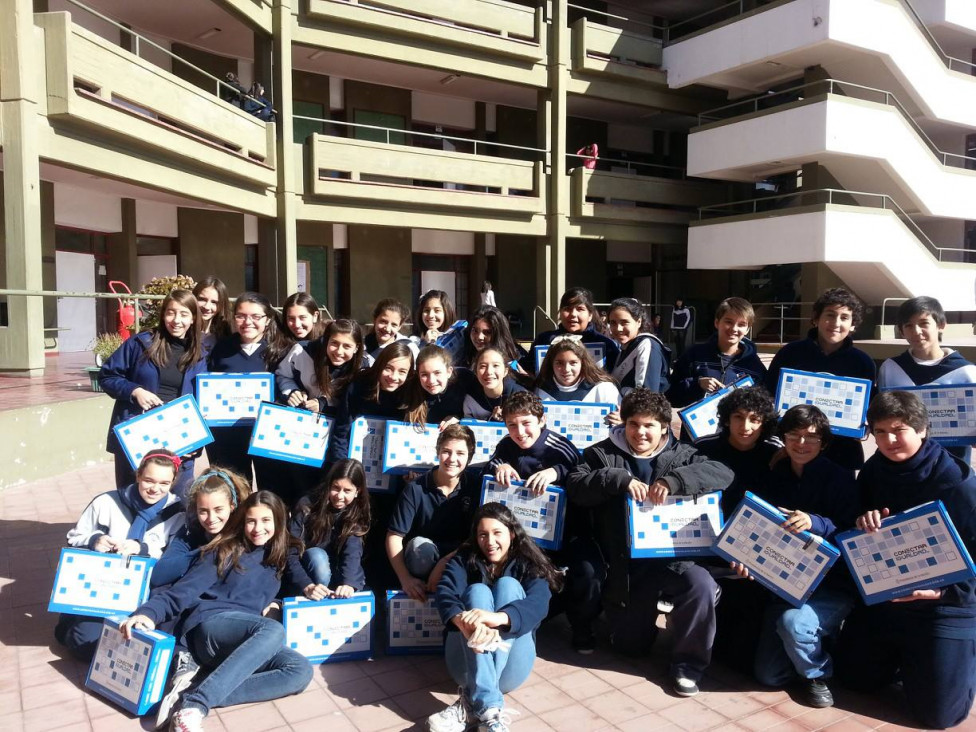 imagen Los alumnos reciben sus netbooks