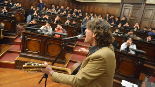 imagen El Ensamble de las Cien Armónicas, con participación del CUC y el Magisterio, fue declarado de interés por el Senado mendocino