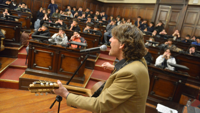 imagen El Ensamble de las Cien Armónicas, con participación del CUC y el Magisterio, fue declarado de interés por el Senado mendocino