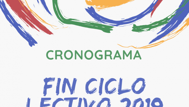 imagen Cronograma de Actividades Fin Ciclo 2019