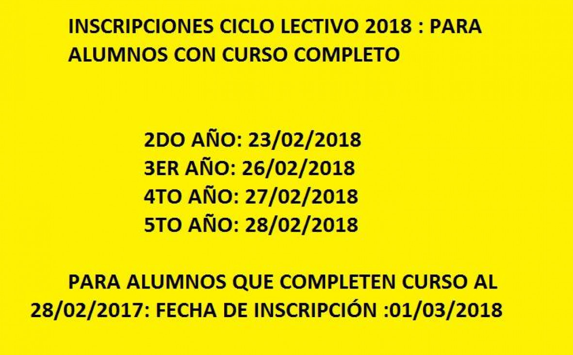 imagen Inscripciones 2018