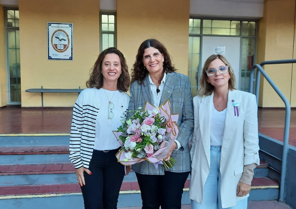 imagen En el inicio de su jubilación, la Escuela del Magisterio despidió a la directora Silvina Carbonari 
