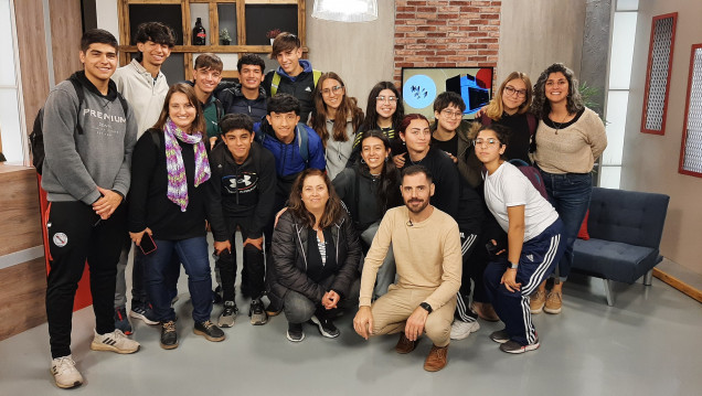 imagen En los medios: estudiantes del Magisterio visitaron el canal de Comunicación y Medios de la UNCUYO