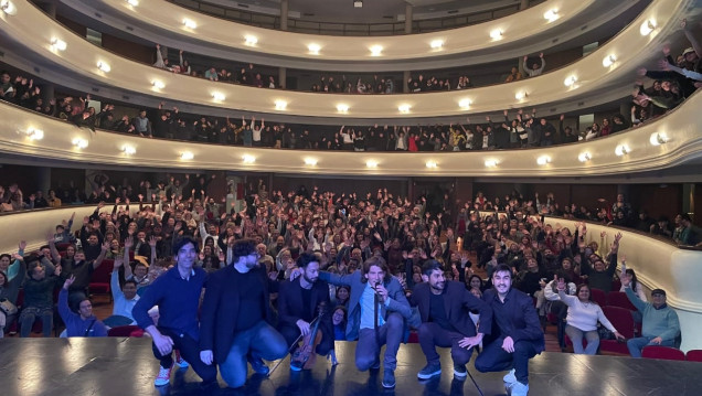 imagen El Ensamble de las Cien Armónicas, con participación del CUC y el Magisterio, fue declarado de interés por el Senado mendocino