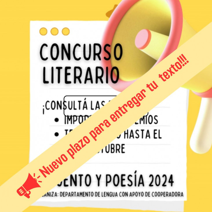 imagen Se viene el concurso literario anual de Cuento y Poesía 2024 de la Escuela del Magisterio