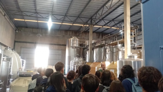 imagen Visita educativa  de segundo H1 a la bodega Ricardo Santos