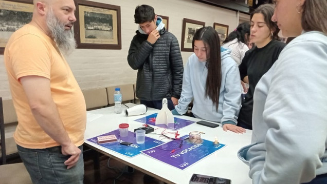 imagen Estudiantes del Magisterio participaron de  talleres de promoción vocacional 