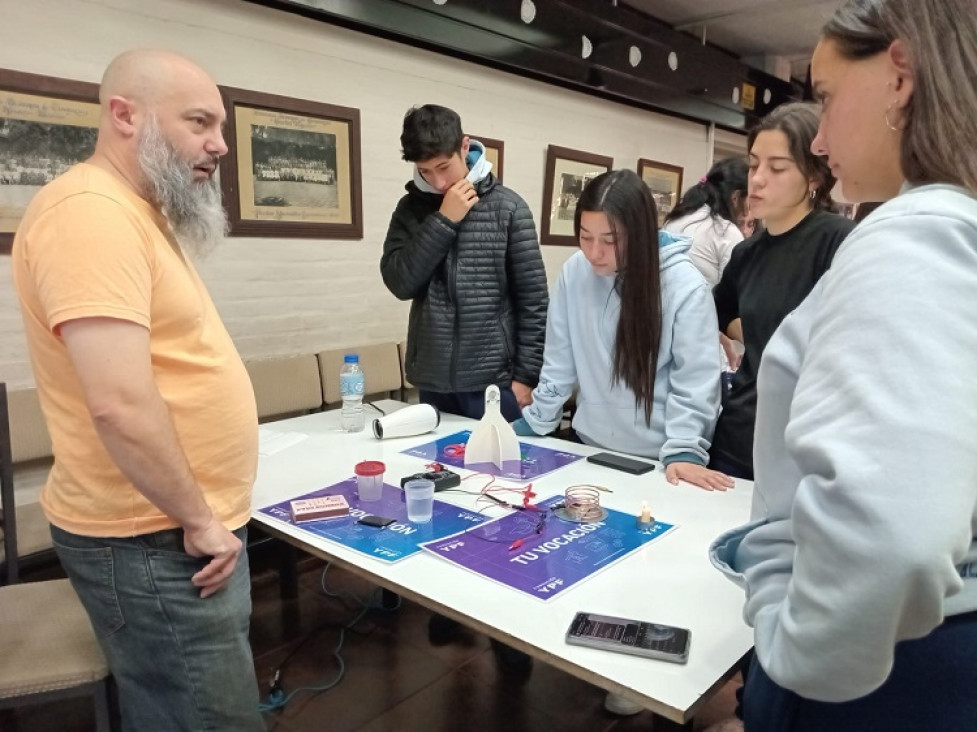 imagen Estudiantes del Magisterio participaron de  talleres de promoción vocacional 