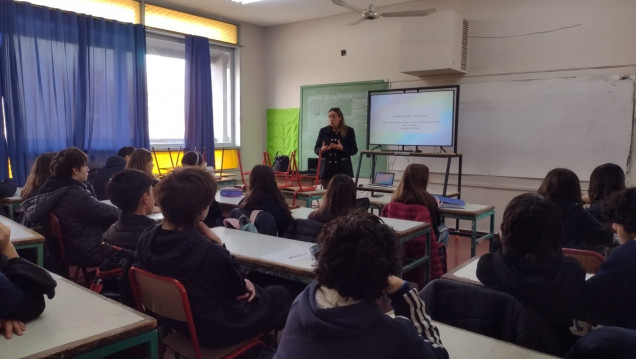 imagen Taller sobre convivencia y ESI en primer año del Magisterio