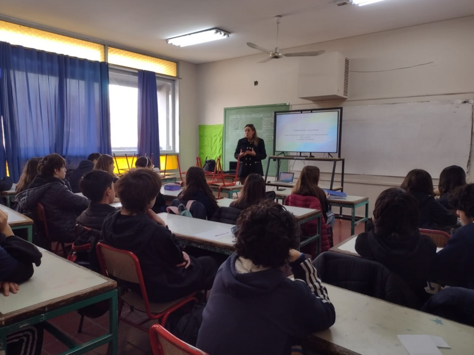 imagen Taller sobre convivencia y ESI en primer año del Magisterio