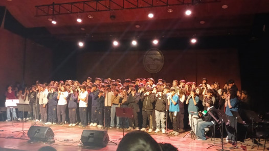 imagen Se llevó adelante el tercer encuentro musical interescolar 2025
