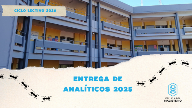 imagen Entrega de analíticos para egresados/as 2025