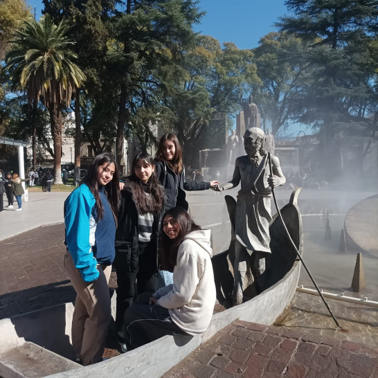 imagen Estudiantes de cuarto año del Magisterio realizaron "El camino del héroe"