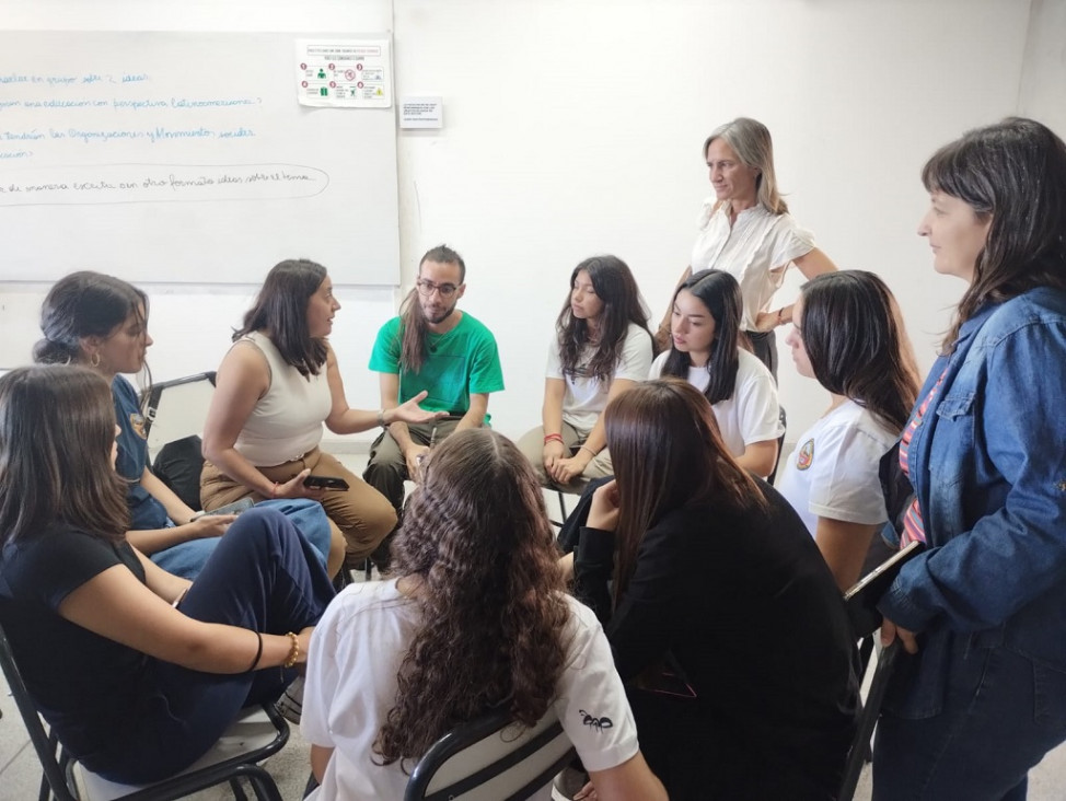 imagen Estudiantes del Magisterio participaron del ciclo de formación "Movimientos sociales y praxis educativa en territorio"