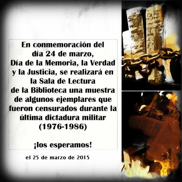 imagen Homenaje en la Biblioteca, el próximo 25 de marzo.